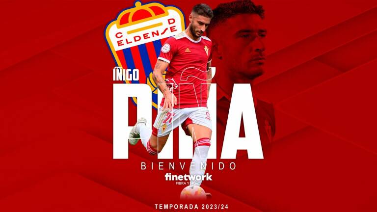 El central Íñigo Pina, nuevo jugador del Eldense