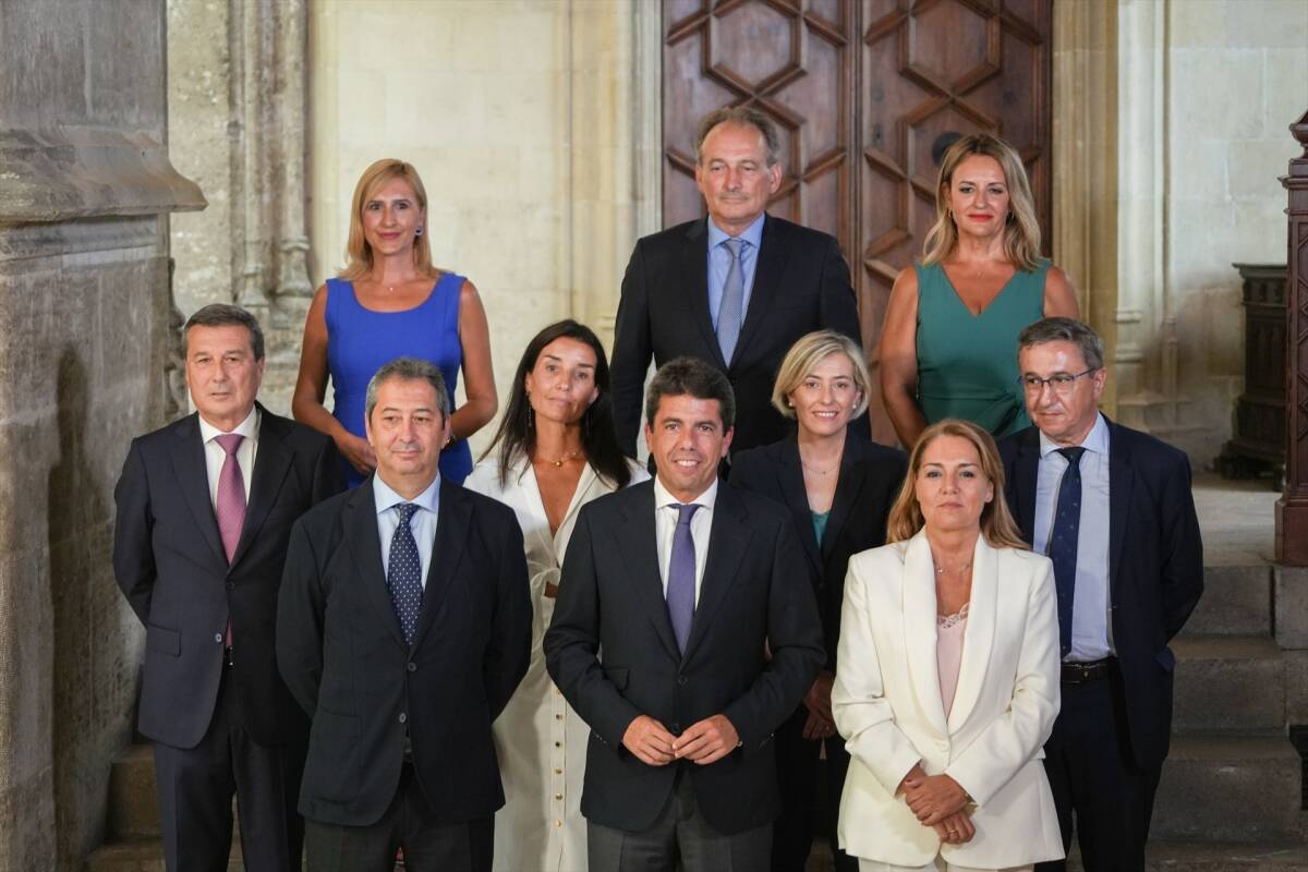 Los nuevos consellers de la Generalitat. Foto: JORGE GIL/EP