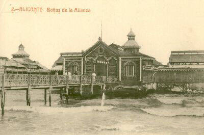 Balneario La Alianza. Archivo Municipal de Alicante (AMA).