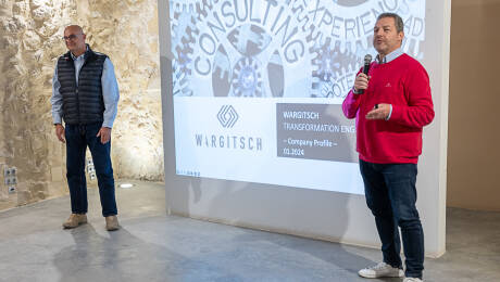 Christoph Wargitsch y Lutz Rath, EVP Business Development & Senior Transformation Manager de Wargitsch.