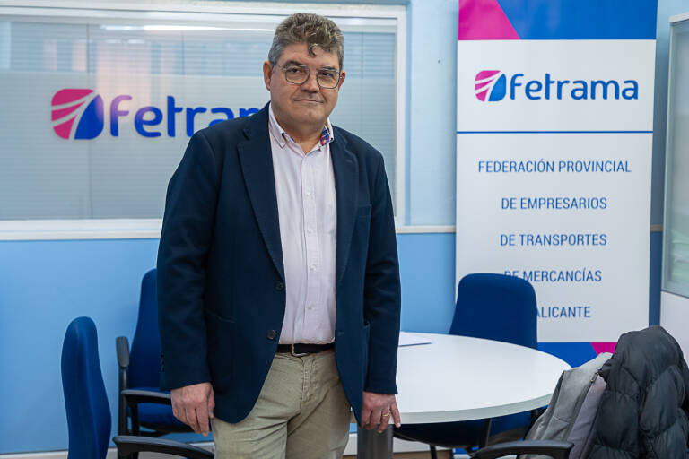 Juan José Hernández, presidente de Fetrama.