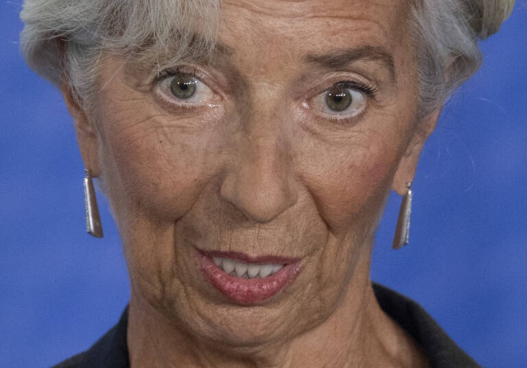 Christine Lagarde. Foto: BORIS ROESSLER/DPA