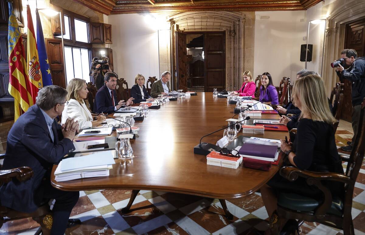 Imagen de un pleno del Consell. Foto: EP/Jorge Gil