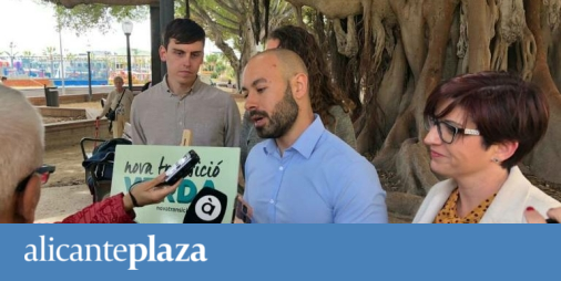 Unides Podem EU insta al bipartito a reforzar el control de la contrata de jardines de Alicante